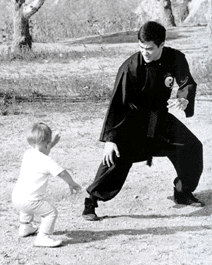 Hommage  Bruce &  Brandon Lee