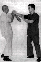 Yip Man et son élève Bruce Lee