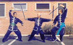 Dan, un lve & leur Matre Ark Wong