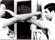 Bruce & Dan Lee dmontrant l'efficacit du Biu Jee